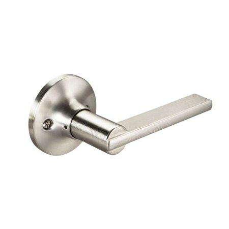 Yale Half Dummy Lock with Seabrook Lever and Round Rose Satin Nickel Finish SBD15R